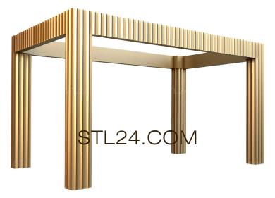 Столы (STL_0290) 3D модель для ЧПУ станка